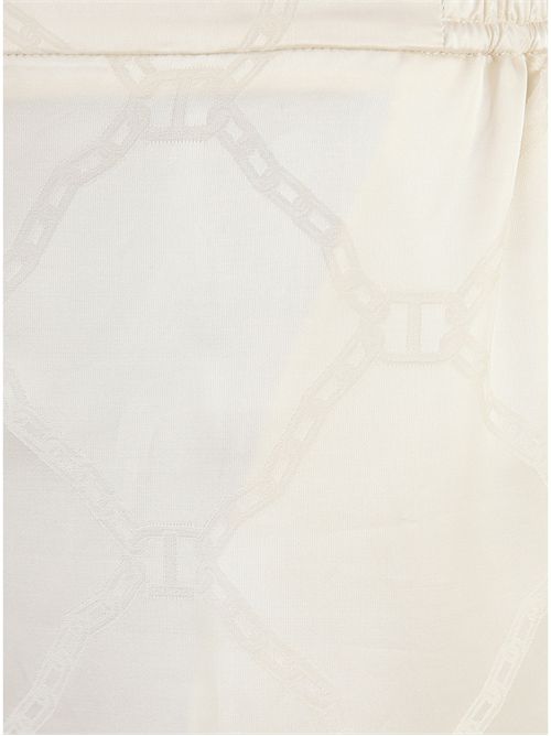 Pantaloni con Oval T jacquard TWINSET | TP2011/11748